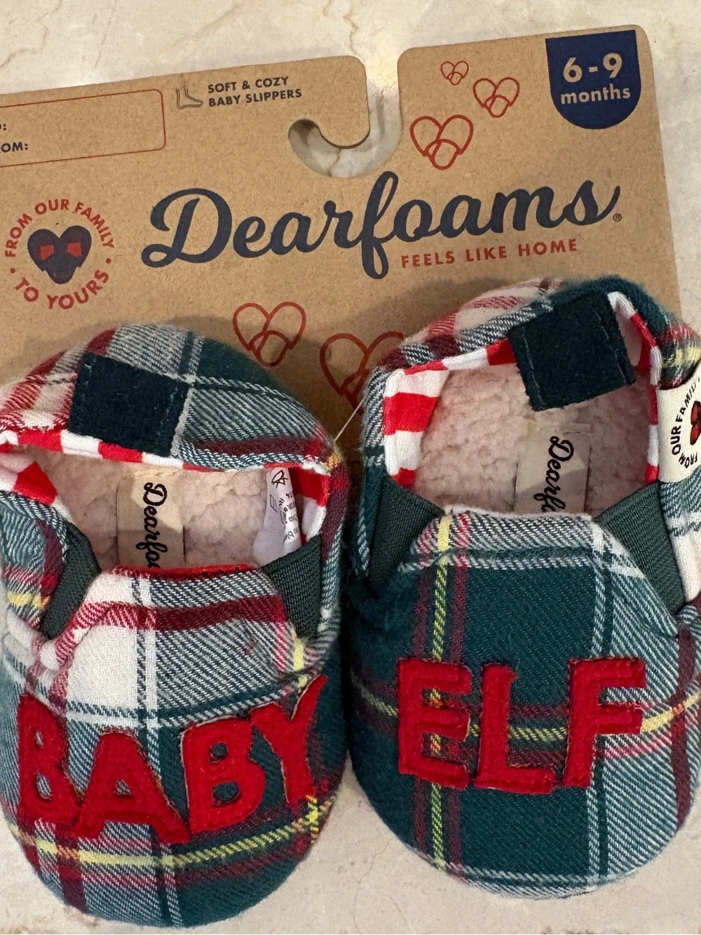 Dearfoams “Baby Elf